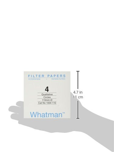 Filterpapier Whatman qualitative Filter Standard Grad 4, 100 Stück