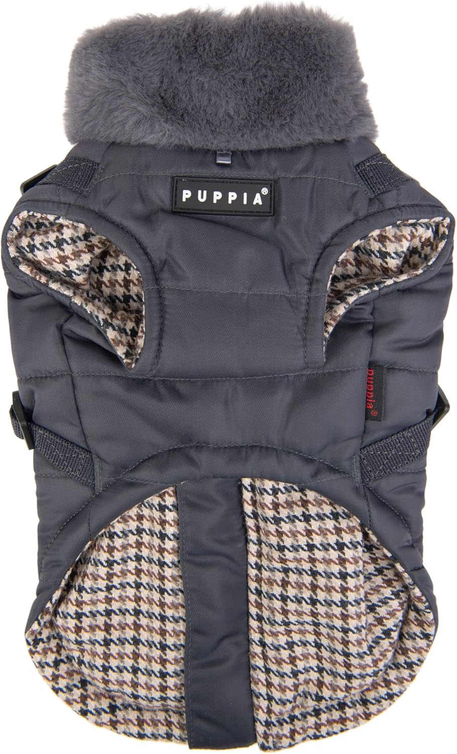 Puppia Hundemantel für kleine und mittelgrosse Hunde - Donavan - wohlfühlende Wärme und Komfort - Hu