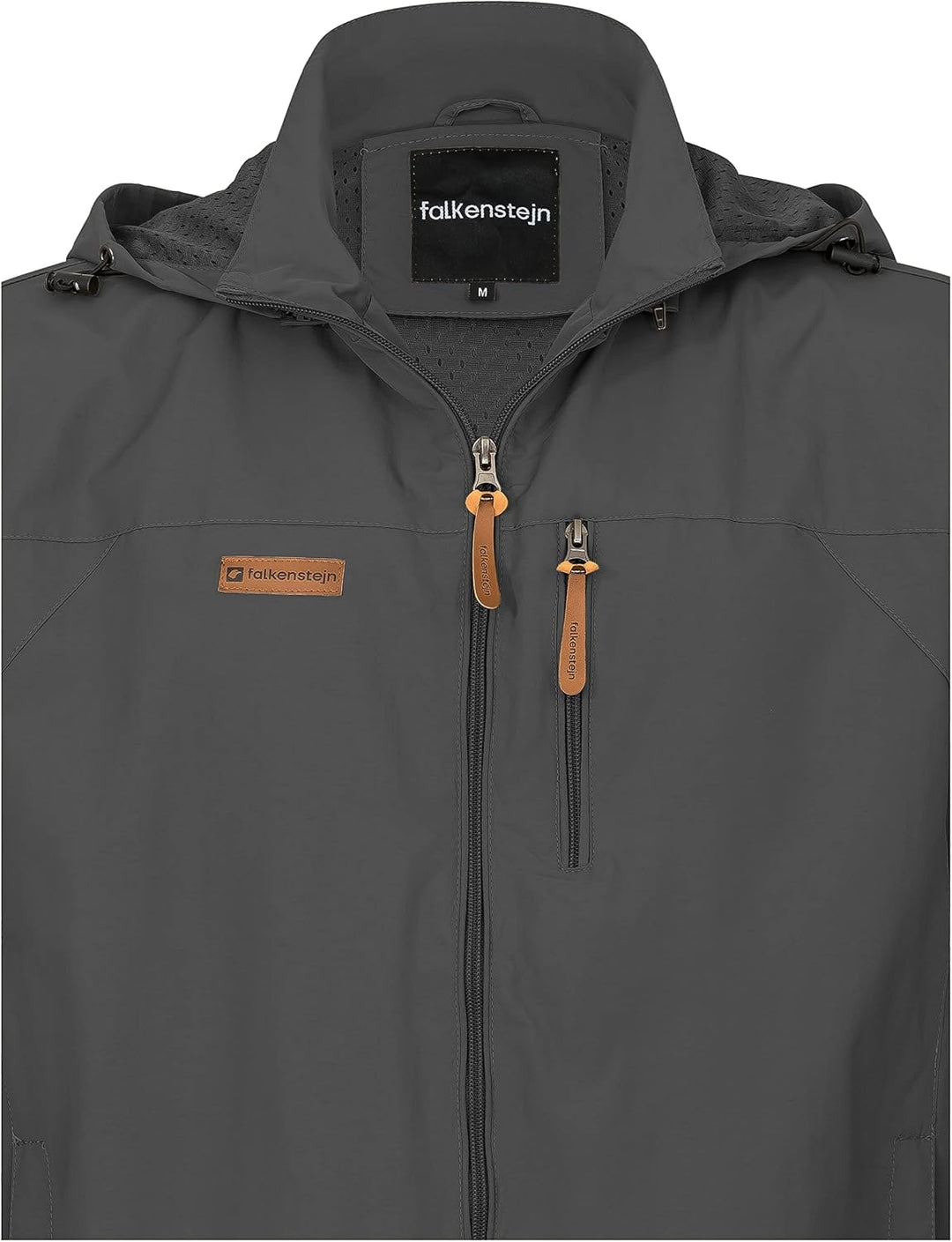 FALKENSTEJN Summer Windbreaker Anorak Windjacke leichte Jacke S Anthracite, S Anthracite