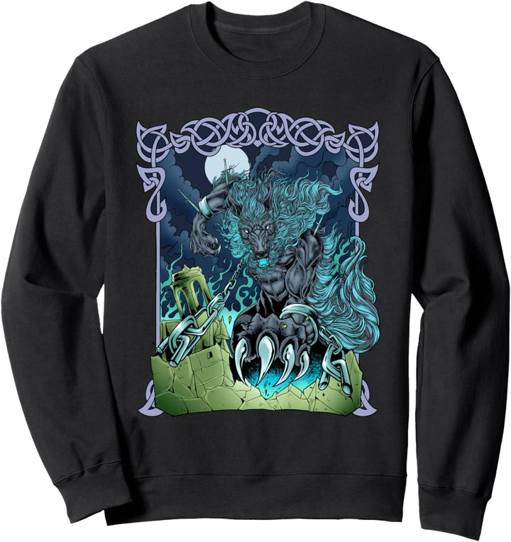 Fenrir in Asgard - Fenriswolf Sweatshirt