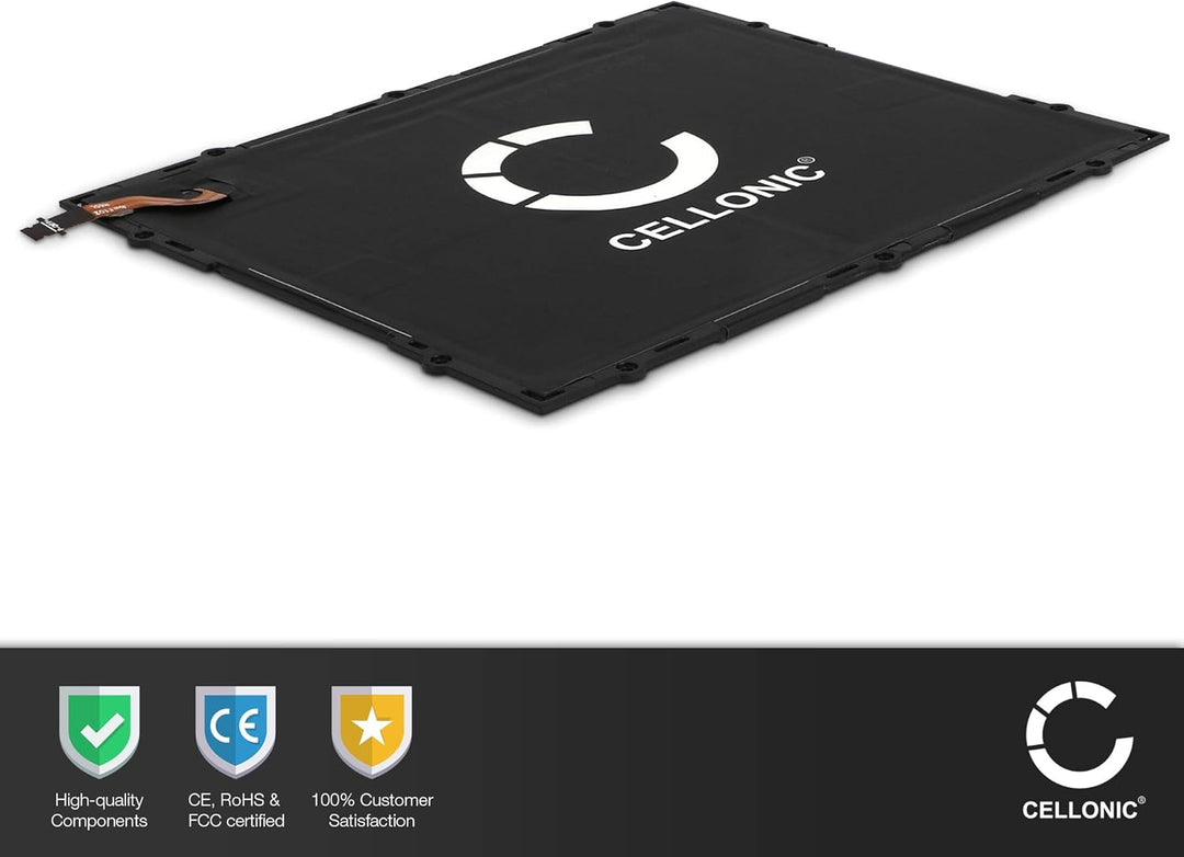 CELLONIC, Akku für Tablet kompatibel mit Samsung Galaxy SM-T580 Tab A 10.1, SM-T585 A (3.8V, 7300mAh
