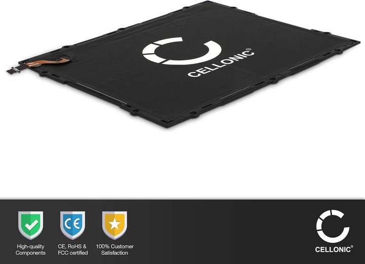 CELLONIC, Akku für Tablet kompatibel mit Samsung Galaxy SM-T580 Tab A 10.1, SM-T585 A (3.8V, 7300mAh