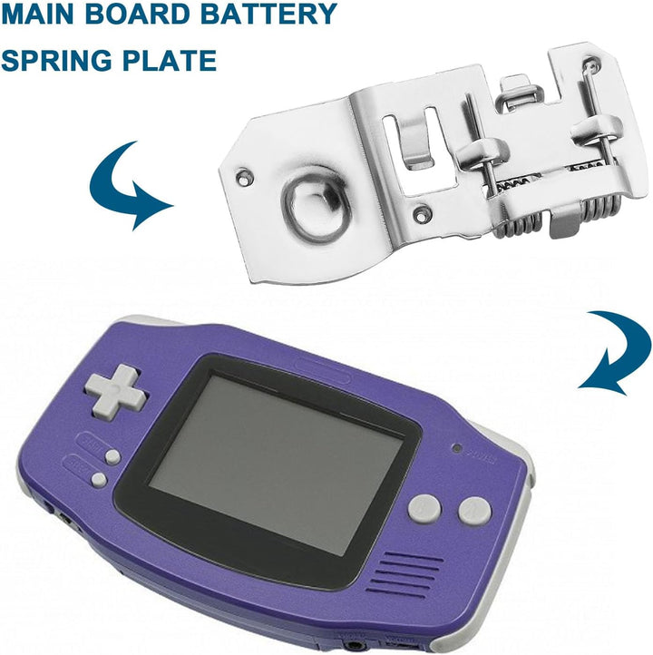 EMSea 3 Stück Batteriefederplatten für Mutter, Schlagzeugfeder, kompatibel mit Nintendo kompatibel m