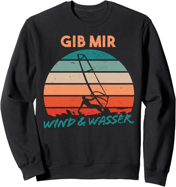 Surfen Wellenreiten - Windsurfer Surfer Sweatshirt