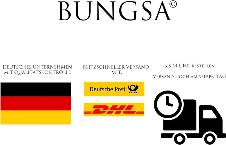 Bungsa Damen-Anhänger Herz zweifarbig mit Kristall aus 316L Edelstahl