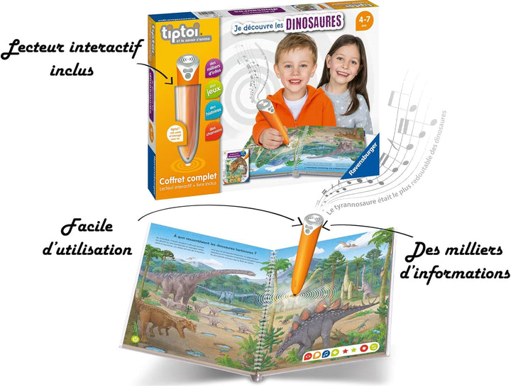 Ravensburger - tiptoi Komplett-Set interaktives Lesegerät + Buch Je, 4005556001439