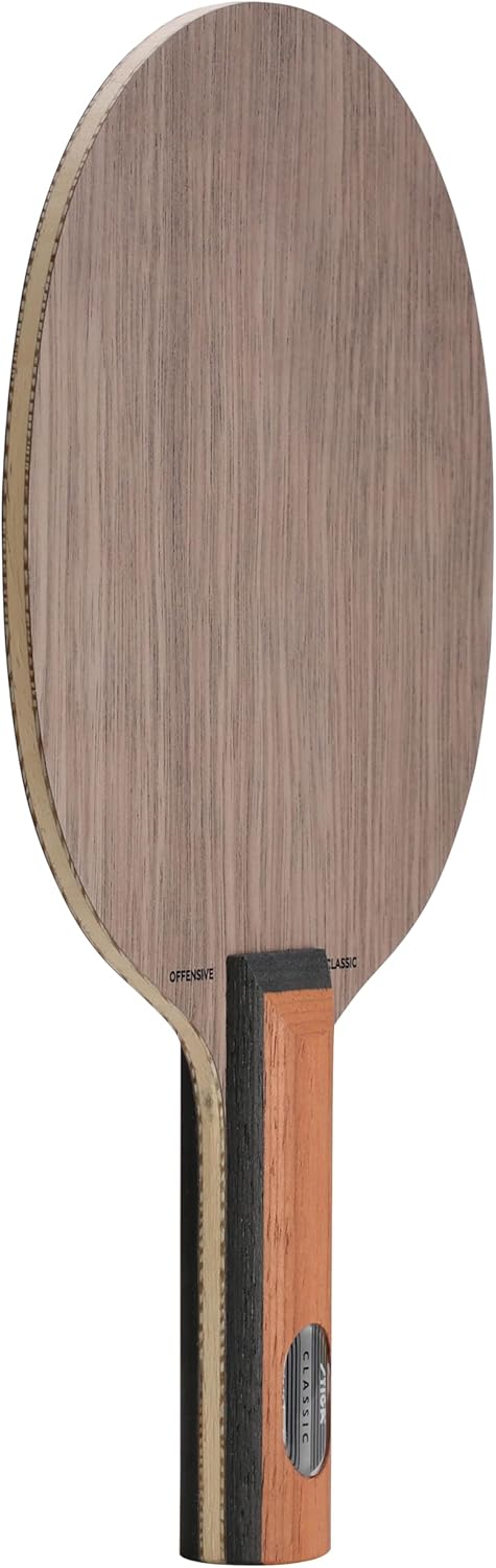 STIGA Unisex - Adult Offensive Classic Table Tennis Blade Classic Gerade Wood, Classic Gerade Wood