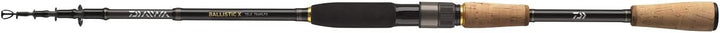 DAIWA 2021 Ballistic X Tele Spin, Teleskop-Spinn-Angelrute 6.23 Ft / 0.14-0.53 oz, 6.23 Ft / 0.14-0.