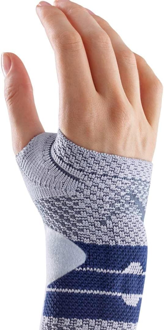 Bauerfeind ManuTrain Handgelenkstütze, Grösse 4, Farbe: Titan