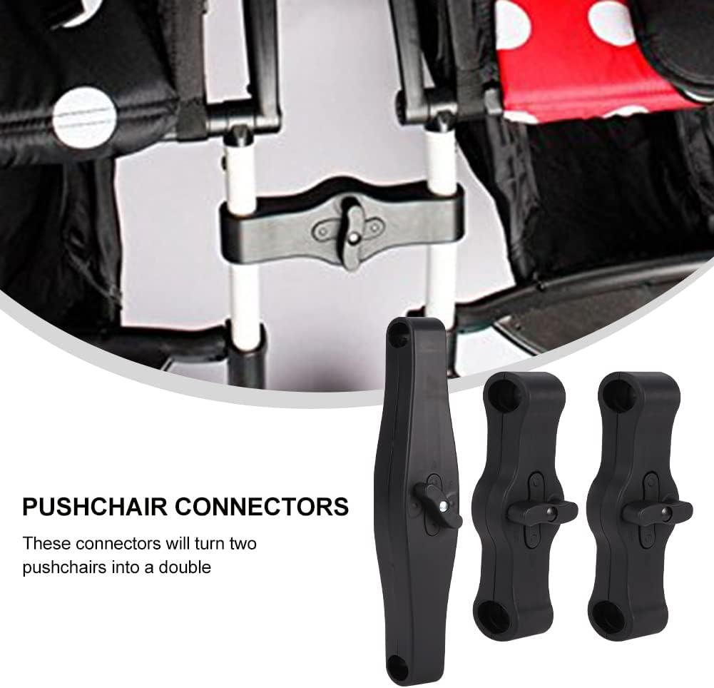 Faderr Kinderwagen-Verbindungsstücke, Zwillings-Kinderwagen-Verbindungsstücke, universeller Kinderwa
