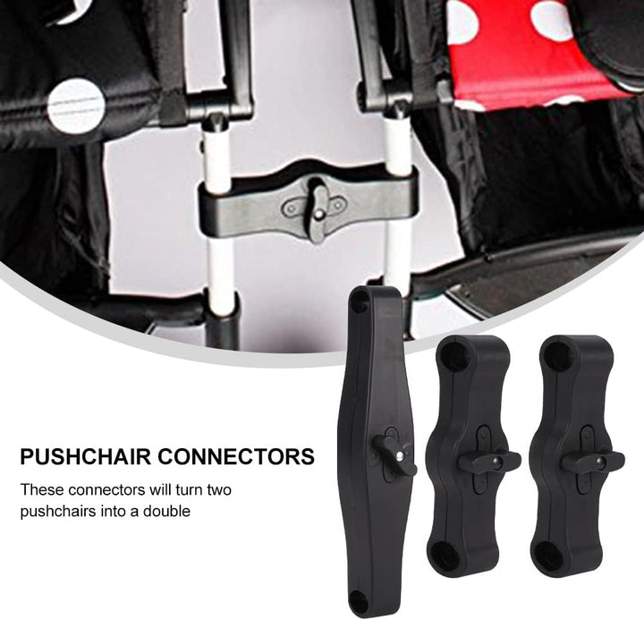 Faderr Kinderwagen-Verbindungsstücke, Zwillings-Kinderwagen-Verbindungsstücke, universeller Kinderwa