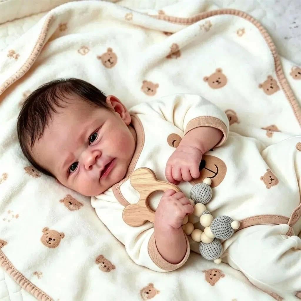 Zero pam Reborn Baby Vollsilikon Lebensecht Junge-45CM Silikon Puppen Baby Junge,lebensechte Babypup