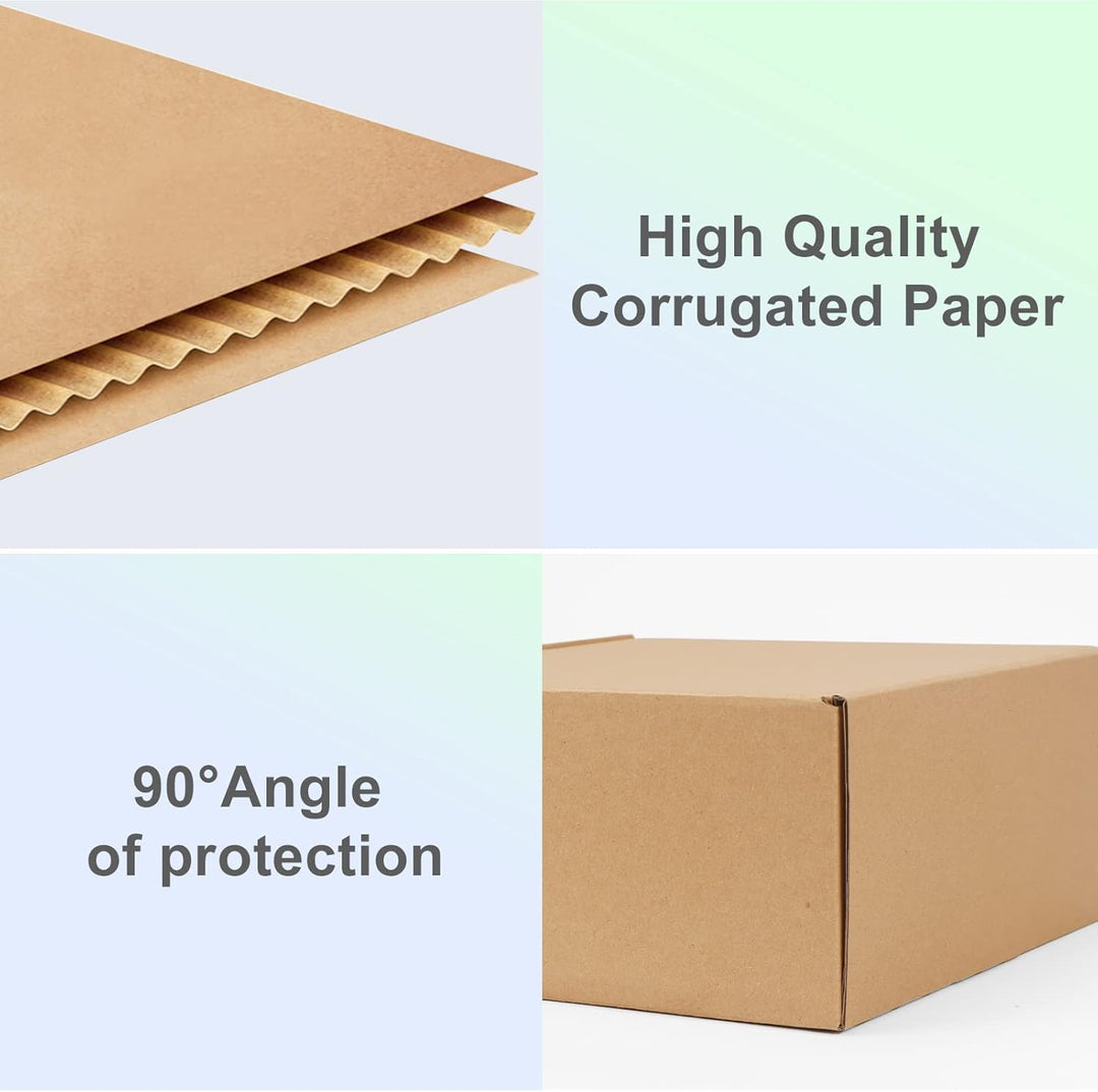 HORLIMER 50 Stück Versandkartons Kleine Kartons Boxen, Faltkarton Verpackungskartons für Warensendun