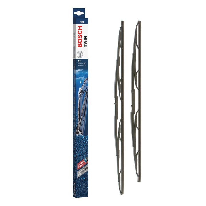 Bosch Scheibenwischer Twin 539, Länge: 650mm/550mm – Set für Frontscheibe