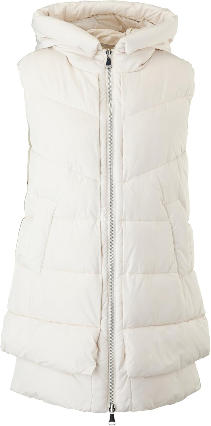 s.Oliver Damen Weste ärmellos M creme 0330, M creme 0330