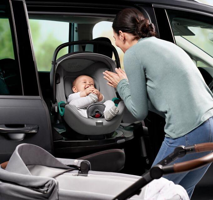 BRITAX RÖMER Babyschale BABY-SAFE 3 i-SIZE, für Neugeborene bis 15 Monate (40-83 cm), Dusty Rose, Du