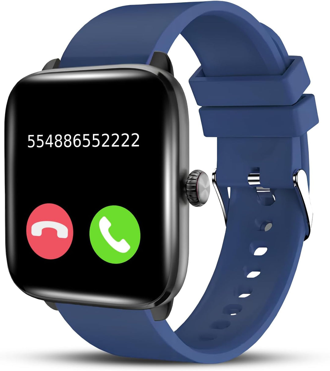 Deunis ST20 Smartwatch 1,96 Zoll HD für Damen Herren mit Telefonfunktion und Benachrichtigungen, kom