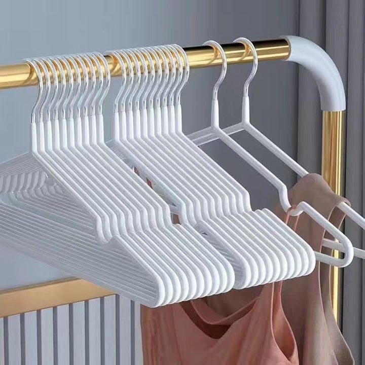 Kleiderbügel Metall (40 cm) – 30 Stück Platzsparende Kleiderbügel für Erwachsene,0,4cm Dick, Belastb