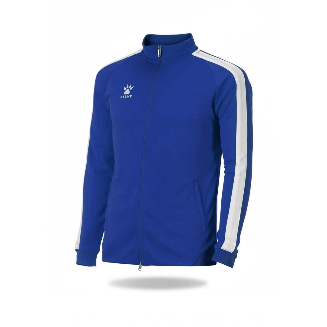 KELME Jungen Chandal Global Jacke 14 Blau (Royal)/Weiss, 14 Blau (Royal)/Weiß