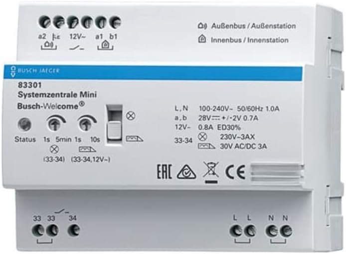 Busch-Jaeger Systemzentrale REG 83301