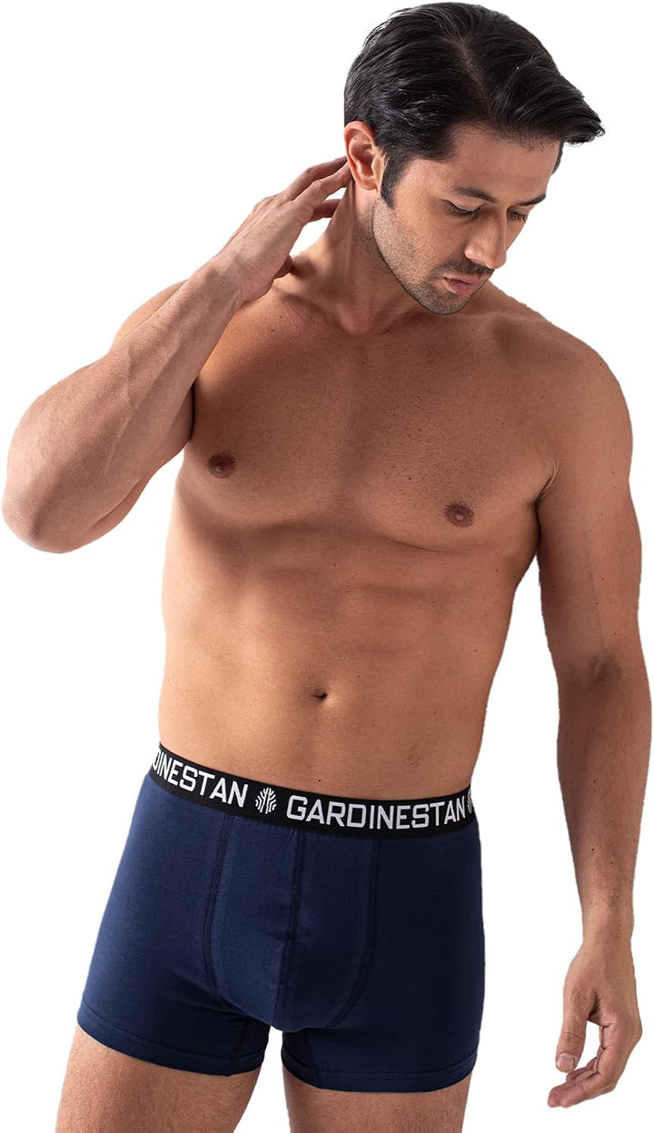 GARDINESTAN JUNG CFO GmbH Boxershorts Herren Männer Baumwolle Hochwertig Elastisch kein Zettel Boxer