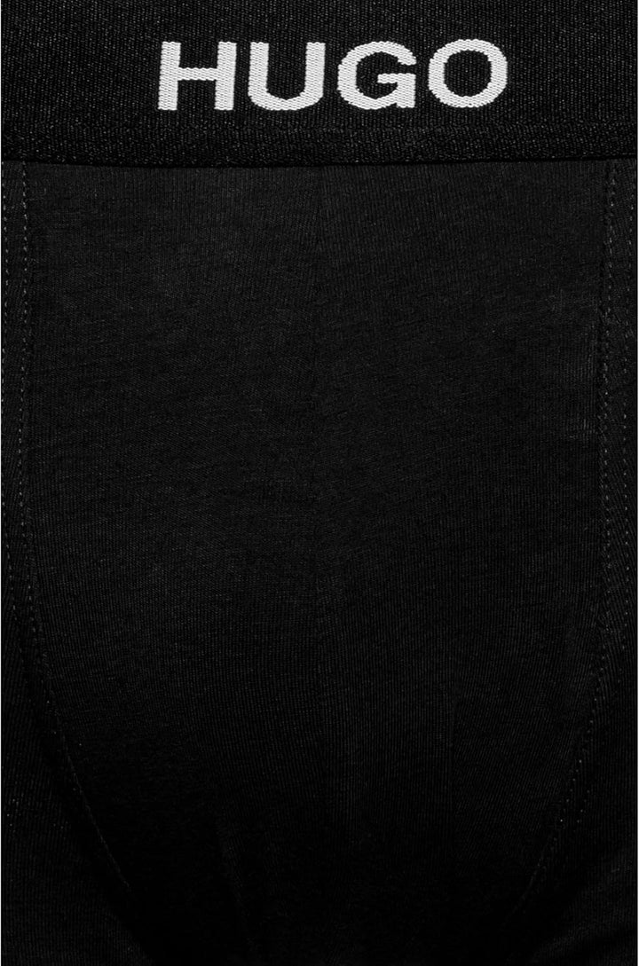 HUGO Herren Trunk Triplet Pack Dreier-Pack eng anliegende Boxershorts aus Stretch-Baumwolle mit kurz