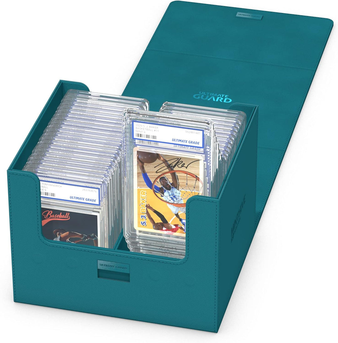 Ultimate Guard UGD011329 Minthive 30+ XenoSkin Petrolblau Kartenbox, Petrolblau