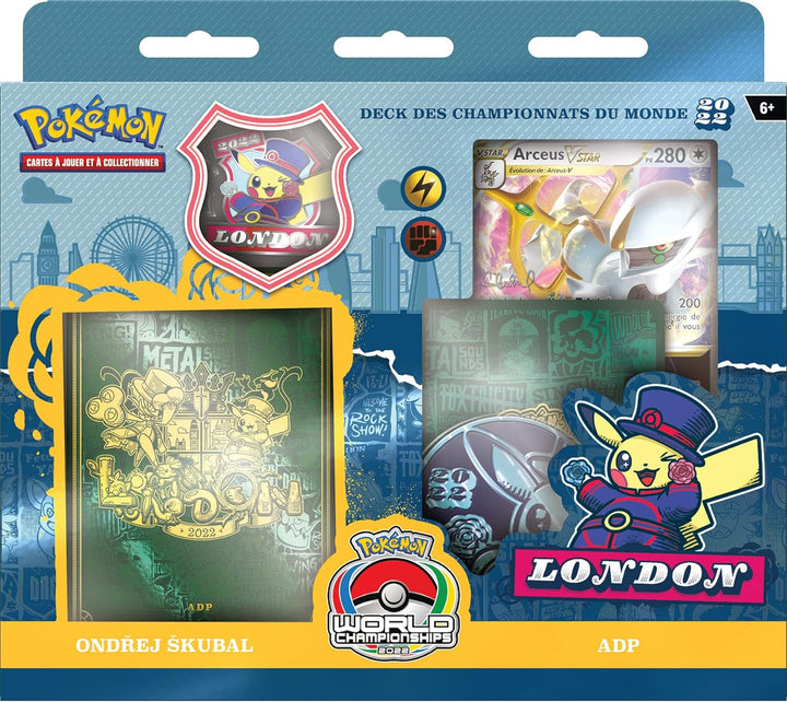 Pokemon POKCHP01 Pokémon Meisterschafts-Deck 2023, Brettspiel, Sammelkarten, ab 6 Jahren