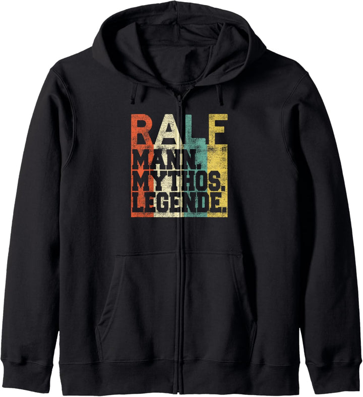 Retro Ralf Mann Mythos Legende Geburtstag Kapuzenjacke