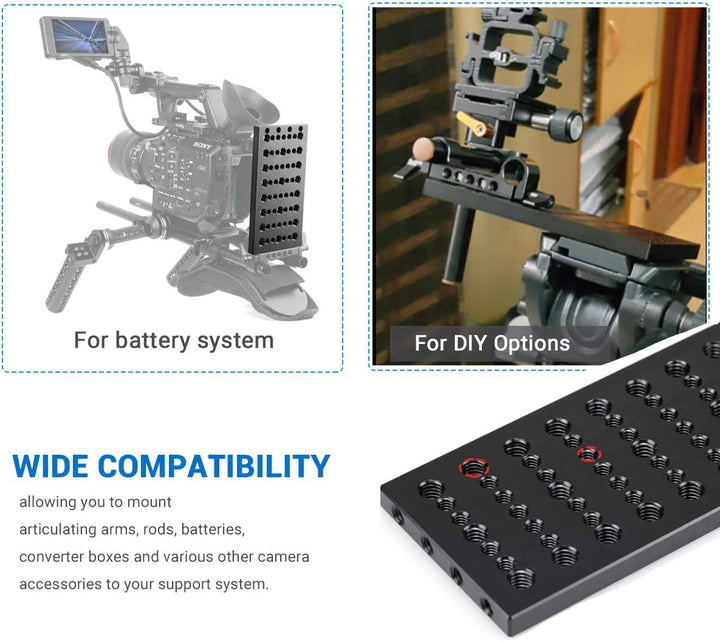 SMALLRIG Multifunktional Kühle Käseplatte, Kamera Befestigungsplatte - 1092