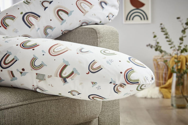 Rotho Babydesign Stillkissen Multi (190 x 35 cm) - Hypoallergen - geräuschlos - Seitenschläferkissen