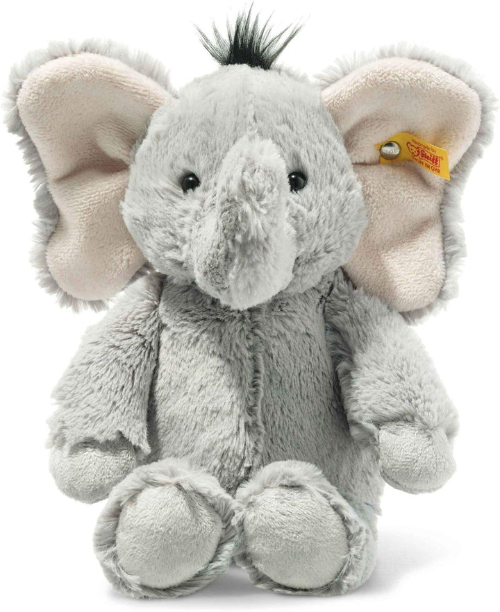 Steiff Ella Elefant grau 30 cm, Soft Cuddly Friends Kuscheltier & Zora Zebra weiss-schwarz 30 cm, So