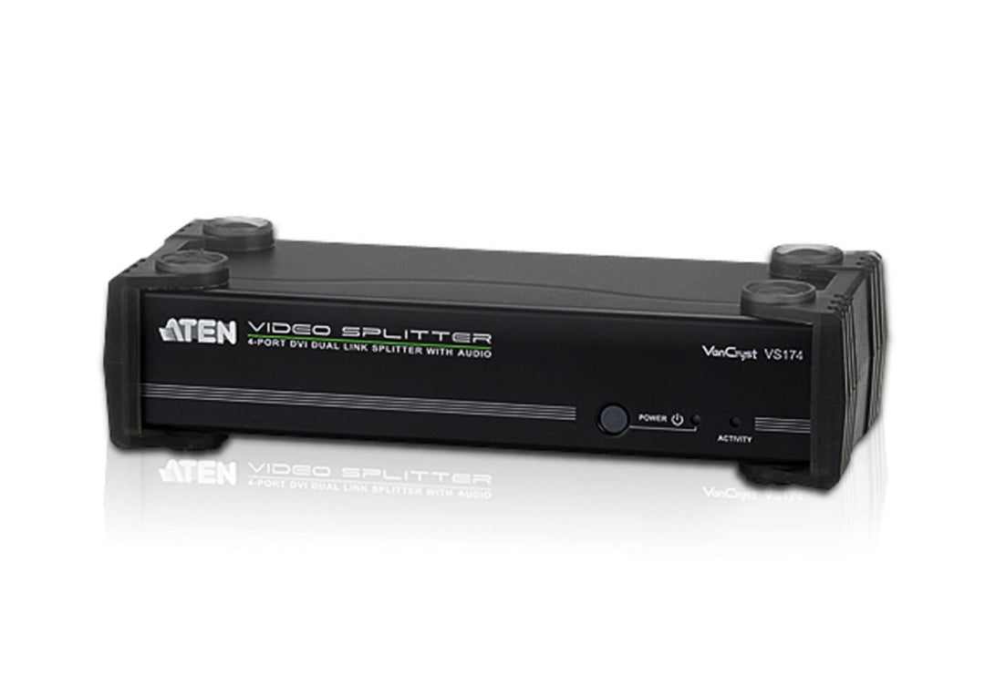 ATEN VS174 DVI Dual Link Video-/Audiosplitter, 4fach
