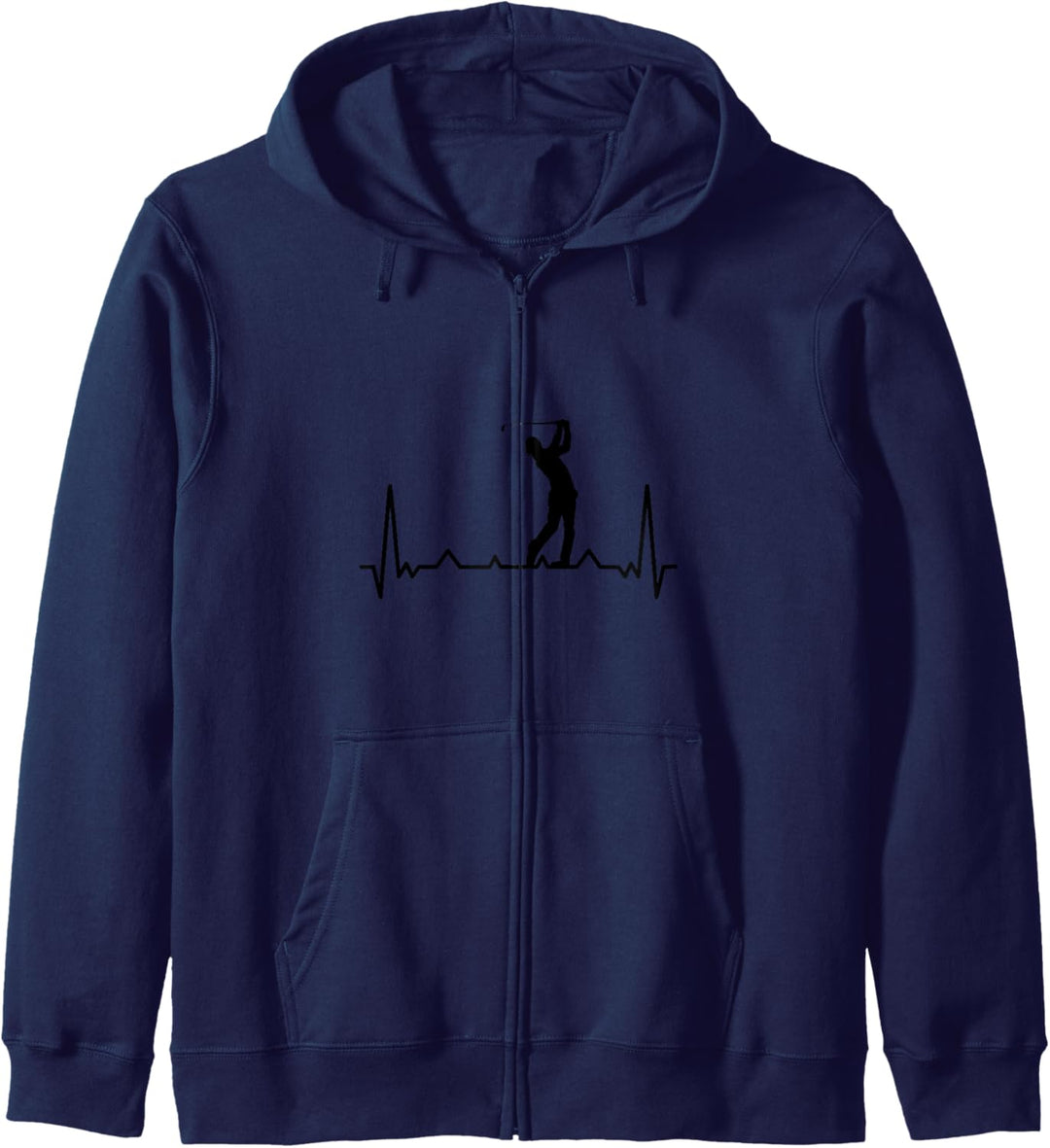 Golf Golfen Herzchlag Kapuzenjacke