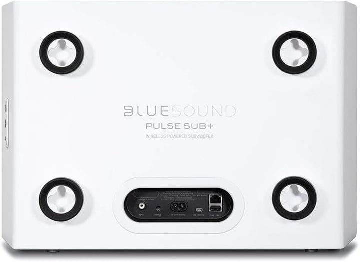Bluesound Pulse SUB+ kabelloser Aktiv-Subwoofer - Weiss White, White