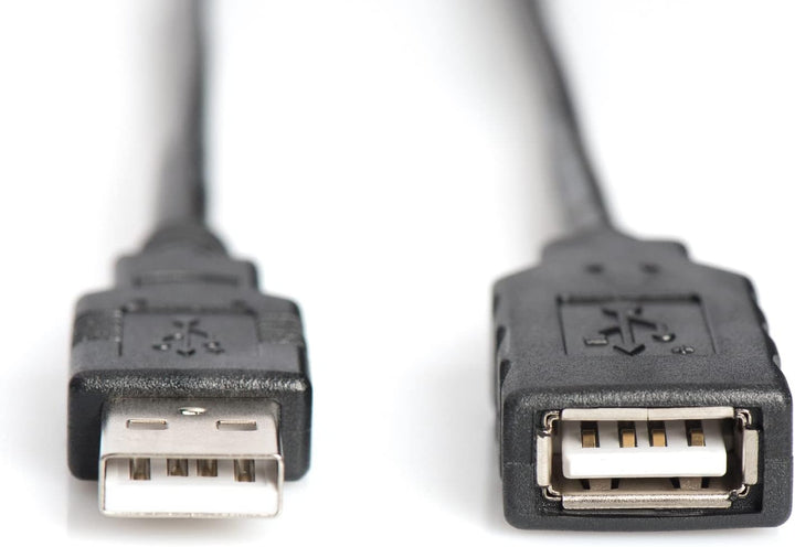 DIGITUS Aktives USB 2.0 Verlängerungskabel, Repeaterkabel, 15 m Länge, USB A Stecker auf USB A Buchs