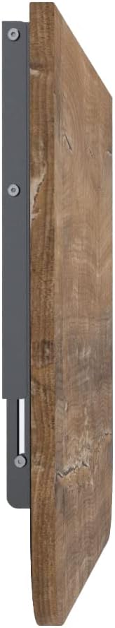 AKKE Klapptisch Wandklapptisch Esstisch - Klappbar Faltbar Platzsparend - Abgerundete Ecken - 80cm x