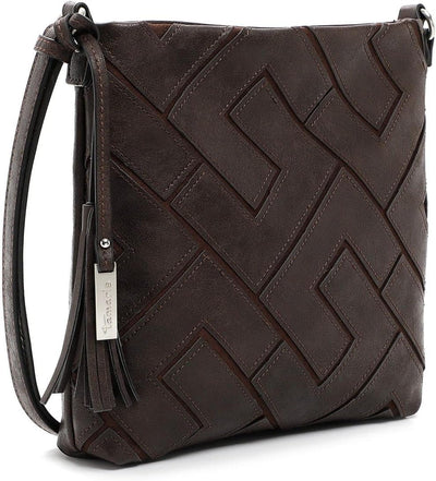 Tamaris Umhängetasche Marike 32682 Damen Handtaschen Uni Einheitsgrösse Brown 200, Einheitsgrösse Br