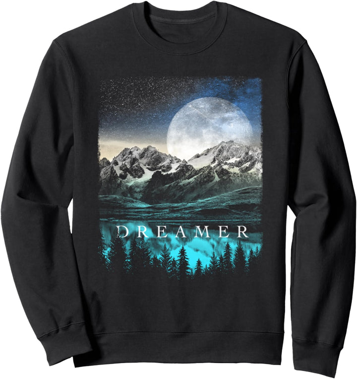 Transparent Dreamer Landscape Sweatshirt
