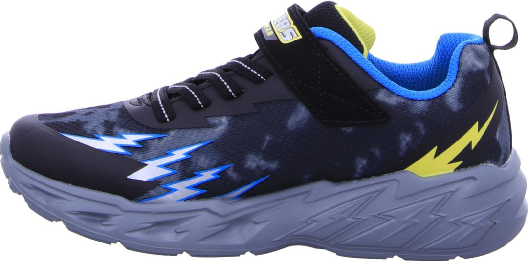 Skechers Jungen 400149lsneakers,Sports Shoes 32 EU Schwarz Blau, 32 EU Schwarz Blau