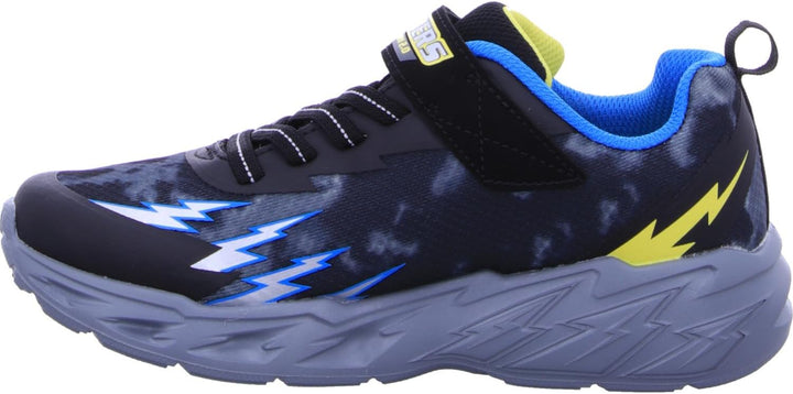Skechers Jungen 400149lsneakers,Sports Shoes 32 EU Schwarz Blau, 32 EU Schwarz Blau
