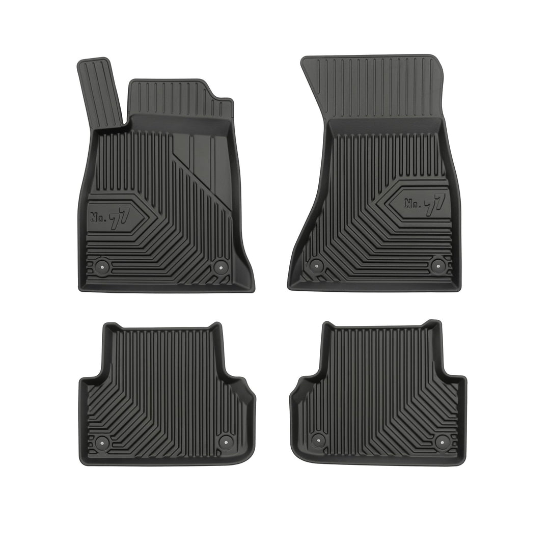 FROGUM No.77 Gummimatten Ganzjahresset von Auto Fussmatten Autofussmatten für Audi A4 B9 ab 2015 | L