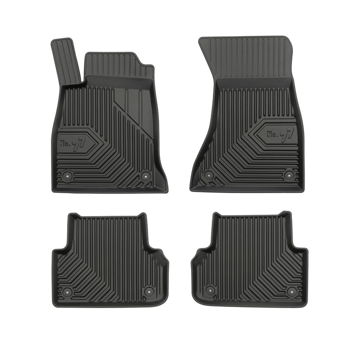 FROGUM No.77 Gummimatten Ganzjahresset von Auto Fussmatten Autofussmatten für Audi A4 B9 ab 2015 | L