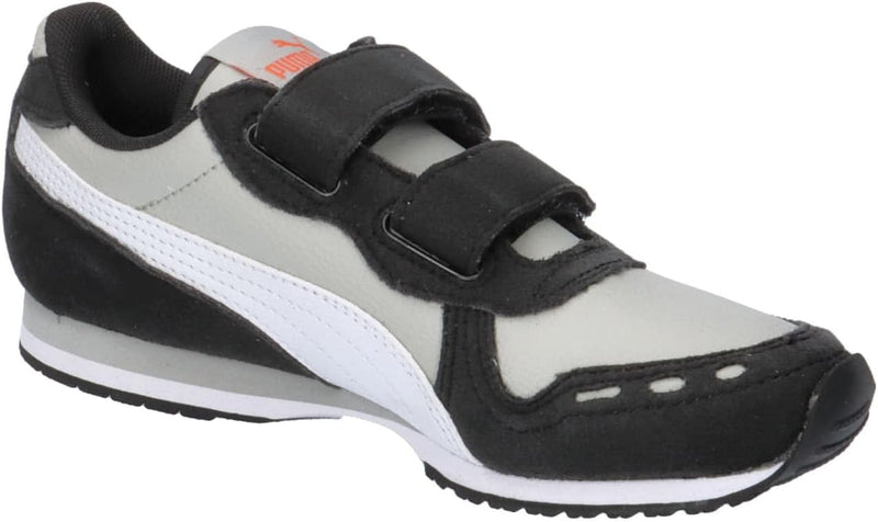 PUMA Unisex Kinder Cabana Racer Sl 20 V Ps Sneaker 32 EU Ash Gray Puma White Puma Black, 32 EU Ash G