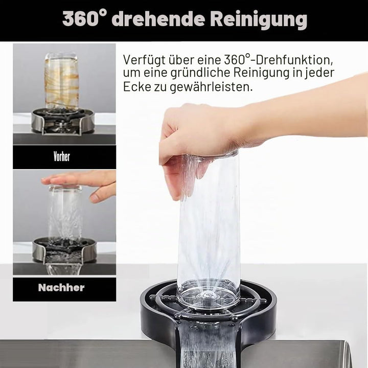 Edelstahl Cup Washer, Bar Glass Rinser Wasserhahn Head Rinser Washer Steaming Pitcher für Bierglas K