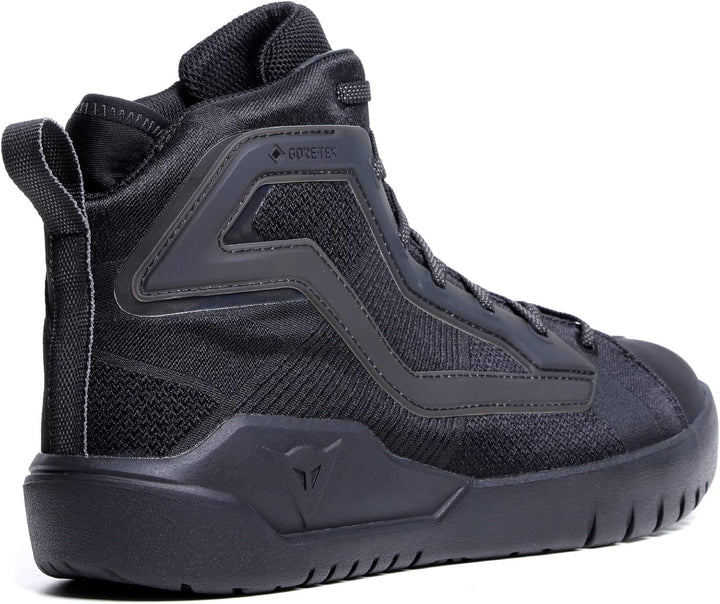 Dainese Urbactive Gore-Tex Shoes, Motorradschuhe Gore-Tex Wasserdicht, Herren, Schwarz/Schwarz, 43 4