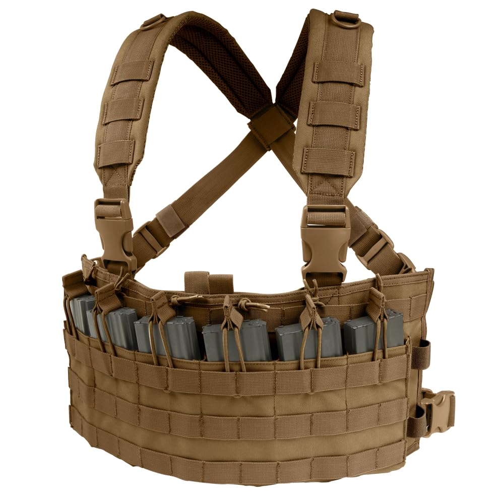 Condor Tactical Rapid Assault Chest Rig Einheitsgrösse Coyote Brown, Einheitsgrösse Coyote Brown