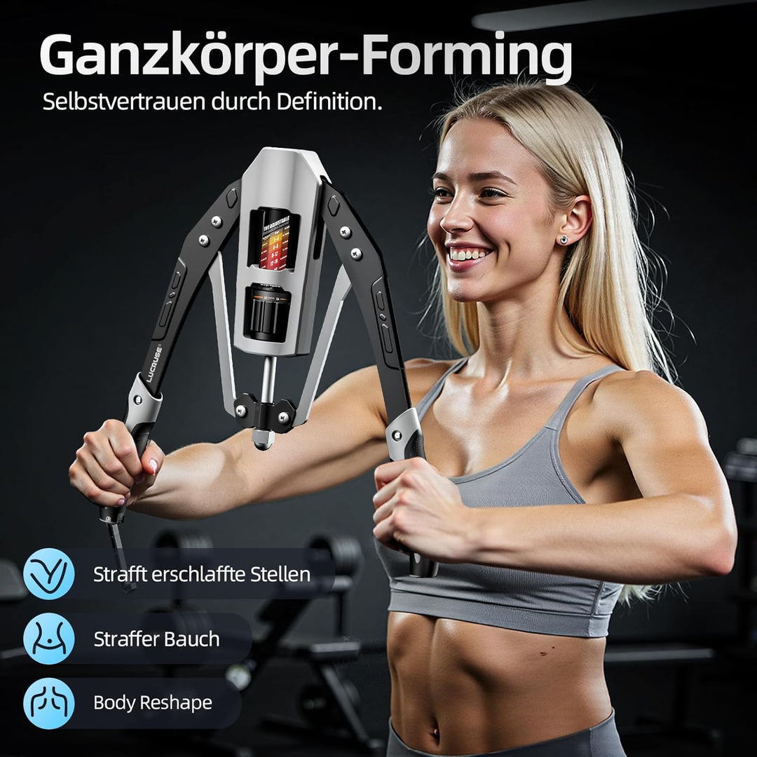 Arm Trainer mit Hydraulikzylinder – Verstellbarer Twister für Arme, Brust und Schultern, Fitness-Exp