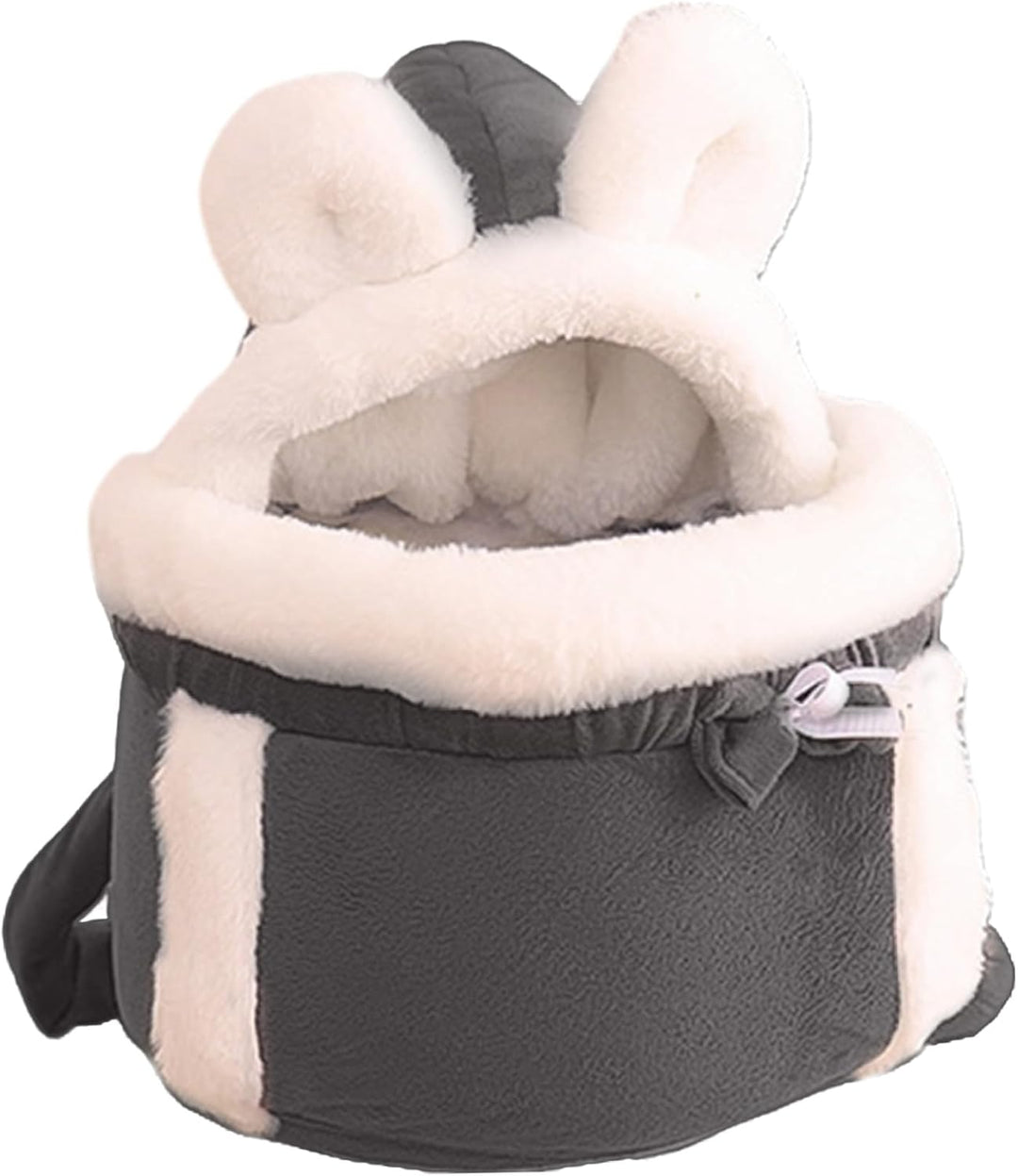 Katzentasche, weicher und Warmer Katzen- und Hunde-Frontträger, Doppeltaschen-Rucksack, Winter-Plüsc