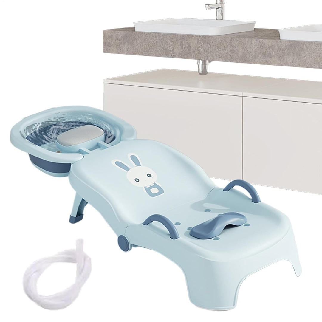 Kinder Haarewaschen Stuhl,Klappbarer Kinder Haarwaschbad-Sitz | Baby Liegesitz Mit Kopfstütze Zu Hau